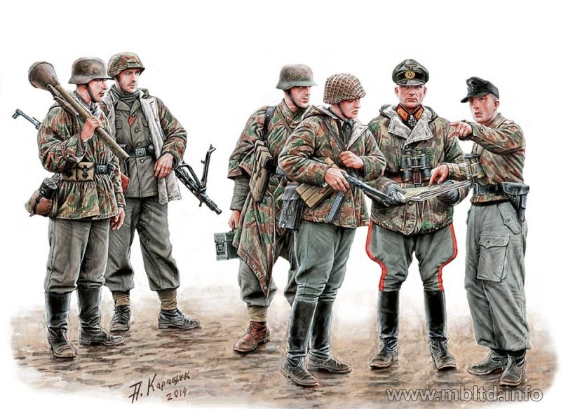 Lets stop them here! German Miltary Men von Master Box Plastic Kits