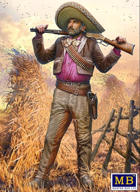 Pedro Melgoza - Bounty Hunter - Outlaw Gunslinger series - Kit No.1 von Master Box Plastic Kits