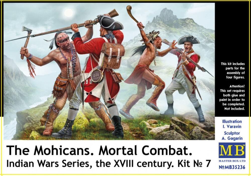 The Mohicans - Mortal Combat - Indian Wars Series (XVIII Century) - Kit 7 von Master Box Plastic Kits