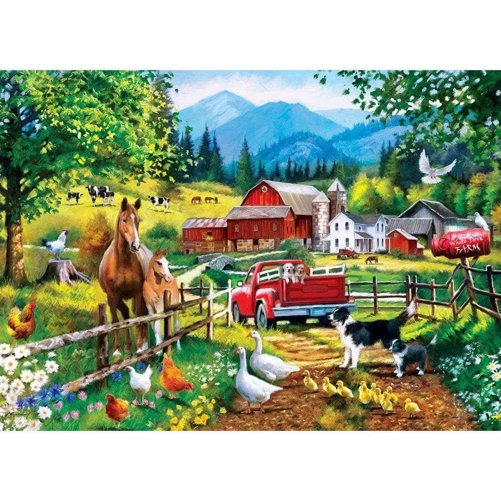 Master Pieces Art Gallery - White Dove Farm 1000 Teile Puzzle Master-Pieces-72163 Master Pieces Art Gallery - White Dove Farm 1000 Teile Puzzle Master-Pieces-72163 von Master Pieces
