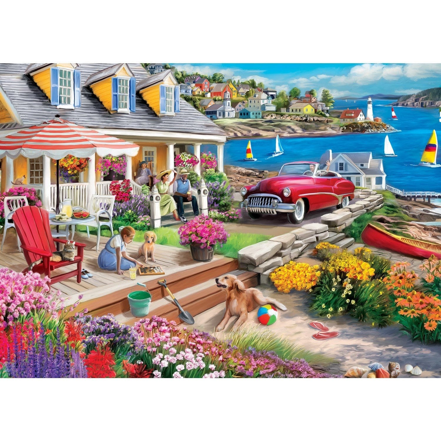 Master Pieces Country Escapes - Zeitloser Sommer 500 Teile Puzzle Master-Pieces-32583 Master Pieces Country Escapes - Zeitloser Sommer 500 Teile Puzzle Master-Pieces-32583 von Master Pieces