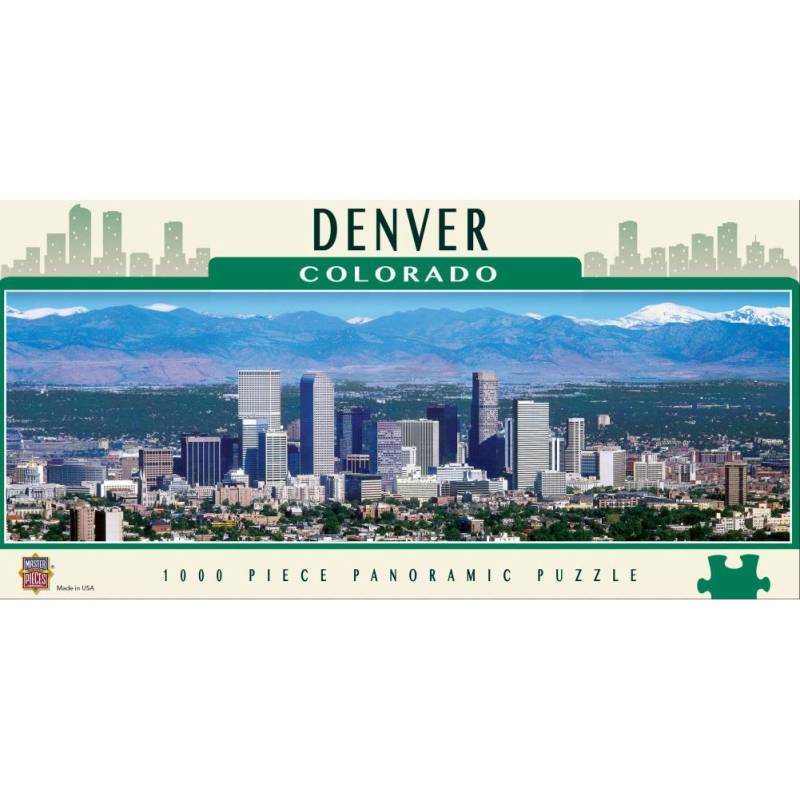 Master Pieces Denver, Colorado 1000 Teile Puzzle Master-Pieces-71598 von Master Pieces