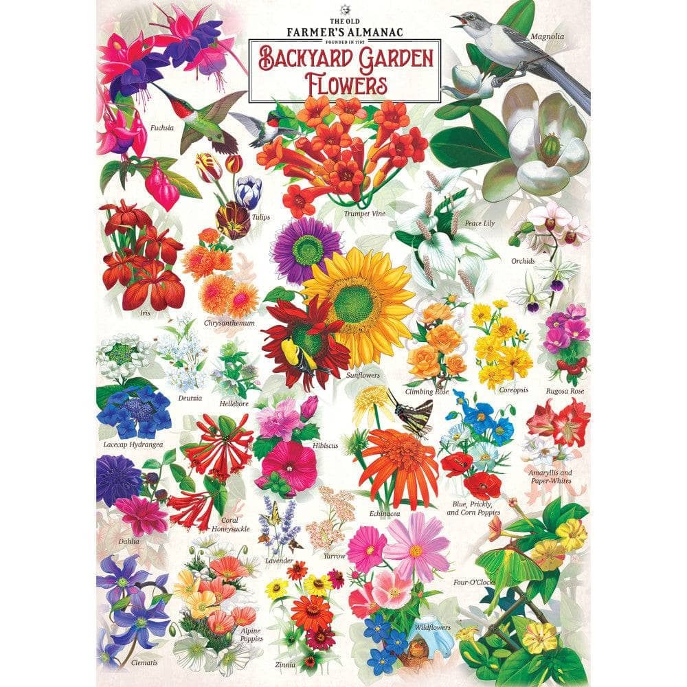 Master Pieces Farmer's Almanac - Gartenblumen 1000 Teile Puzzle Master-Pieces-72195 Master Pieces Farmer's Almanac - Gartenblumen 1000 Teile Puzzle Master-Pieces-72195 von Master Pieces