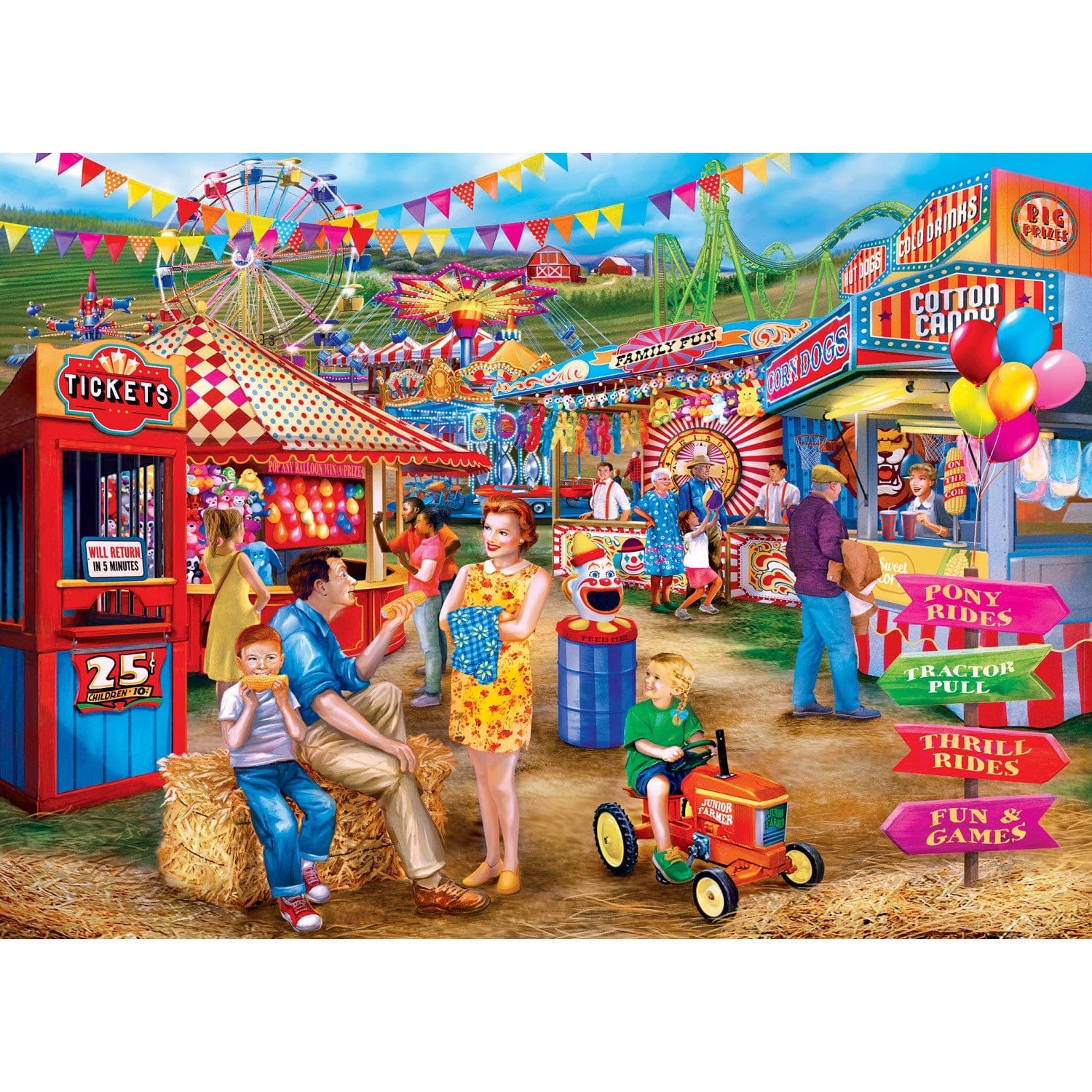 Master Pieces Feten & Festivals - Sommerfest 1000 Teile Puzzle Master-Pieces-72339 Master Pieces Feten & Festivals - Sommerfest 1000 Teile Puzzle Master-Pieces-72339 von Master Pieces