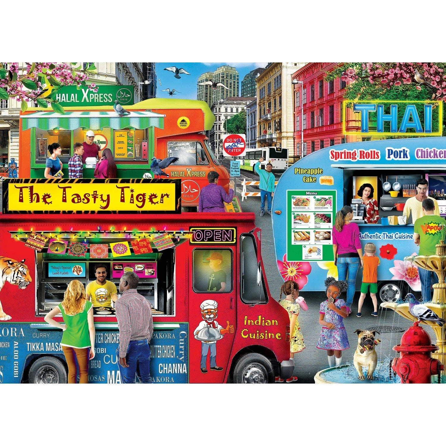 Master Pieces Food Truck - Block Party 1000 Teile Puzzle Master-Pieces-72538 Master Pieces Food Truck - Block Party 1000 Teile Puzzle Master-Pieces-72538 von Master Pieces