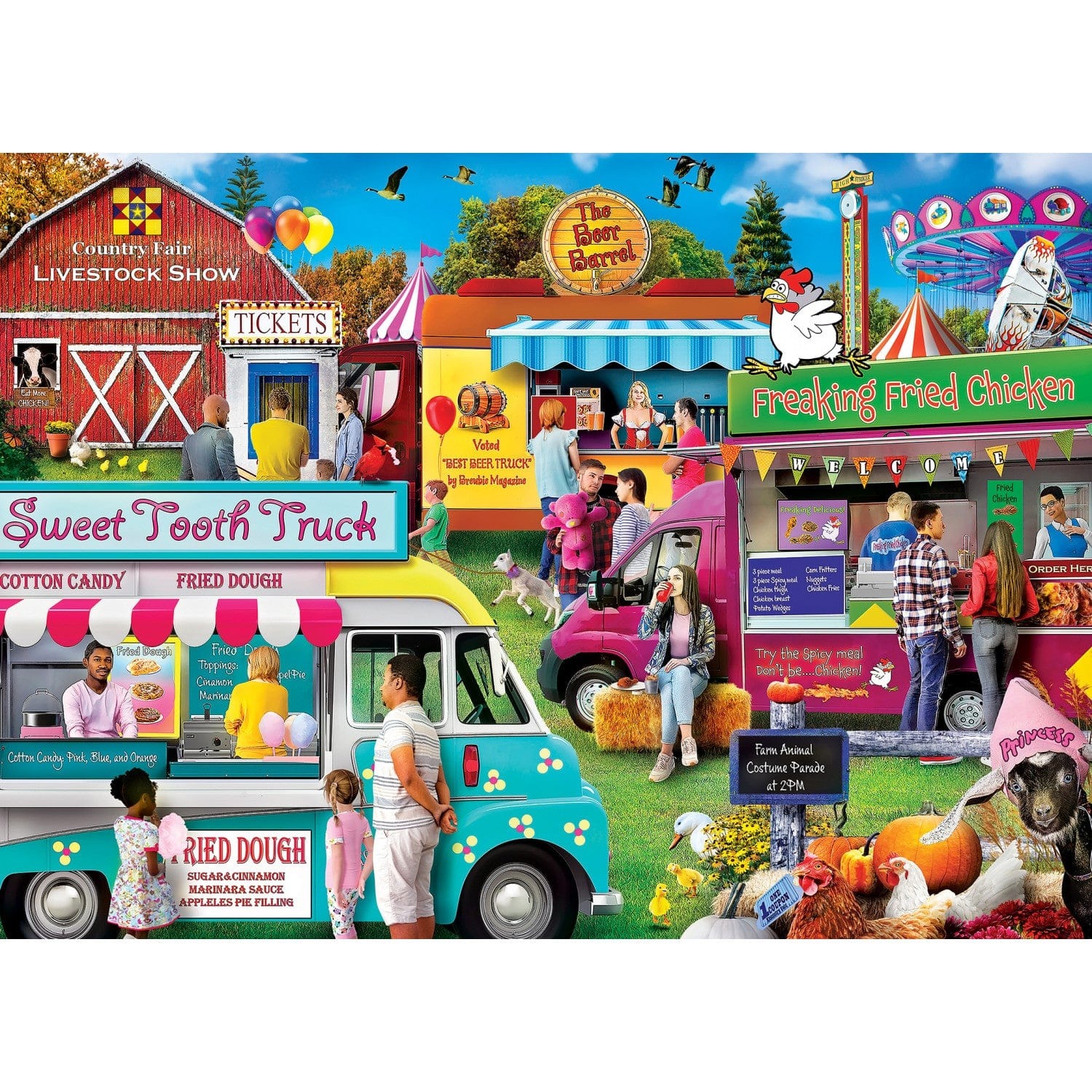 Master Pieces Food Truck - Dorffest 1000 Teile Puzzle Master-Pieces-72429 Master Pieces Food Truck - Dorffest 1000 Teile Puzzle Master-Pieces-72429 von Master Pieces