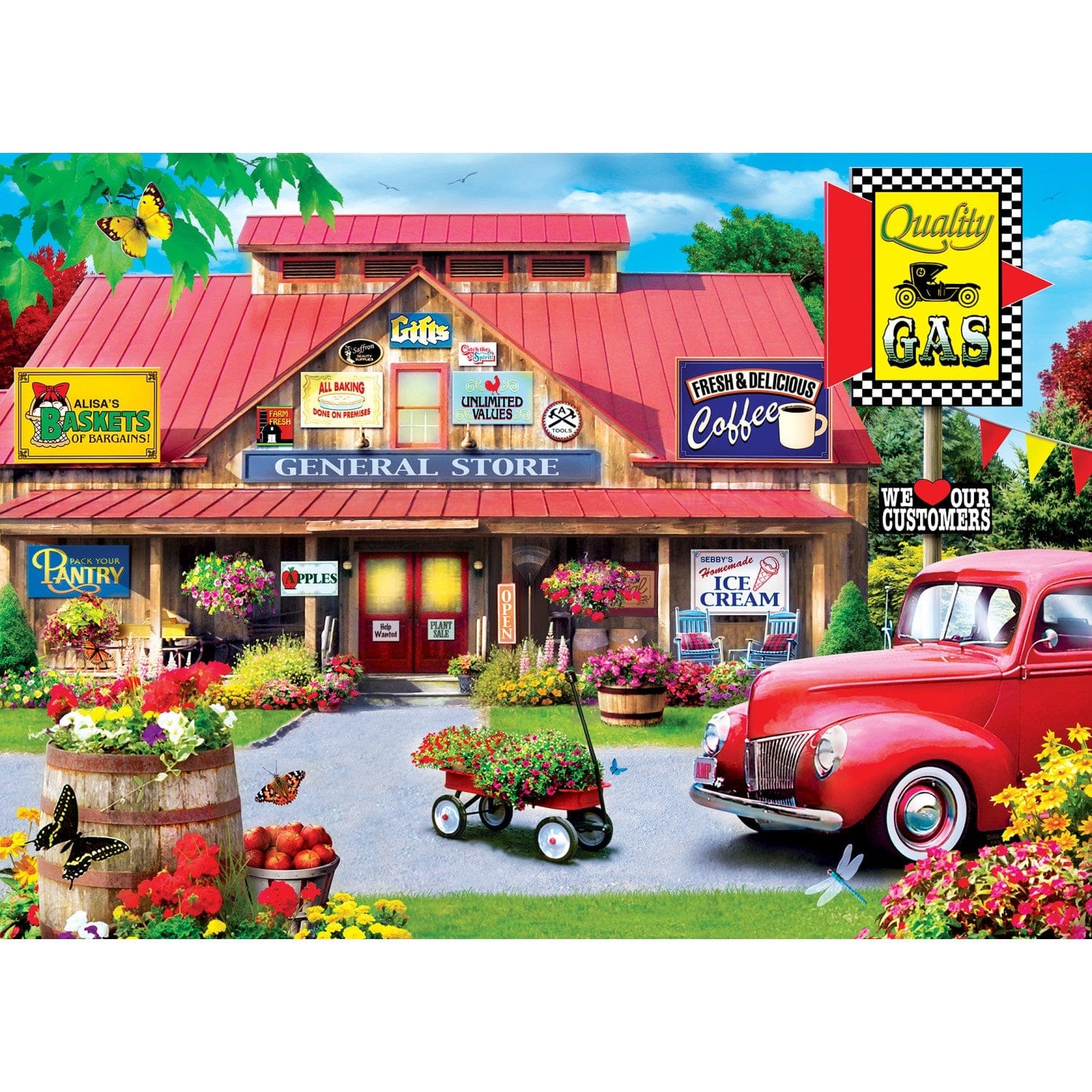 Master Pieces General Store - Ein Hauch von Nostalgie 1000 Teile Puzzle Master-Pieces-82126 Master Pieces General Store - Ein Hauch von Nostalgie 1000 Teile Puzzle Master-Pieces-82126 von Master Pieces