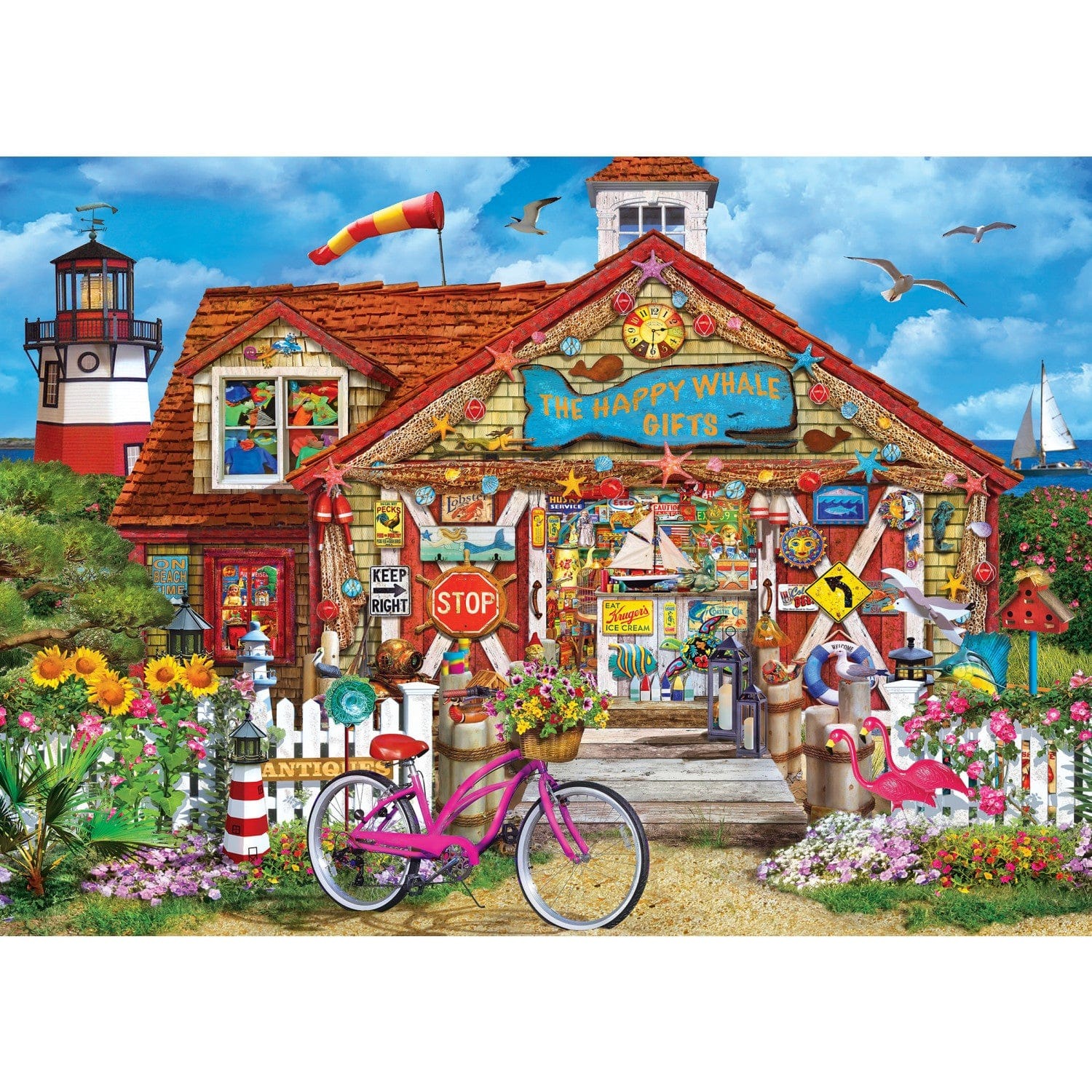 Master Pieces Greetings From - Neuengland 500 Teile Puzzle Master-Pieces-32313 Master Pieces Greetings From - Neuengland 500 Teile Puzzle Master-Pieces-32313 von Master Pieces