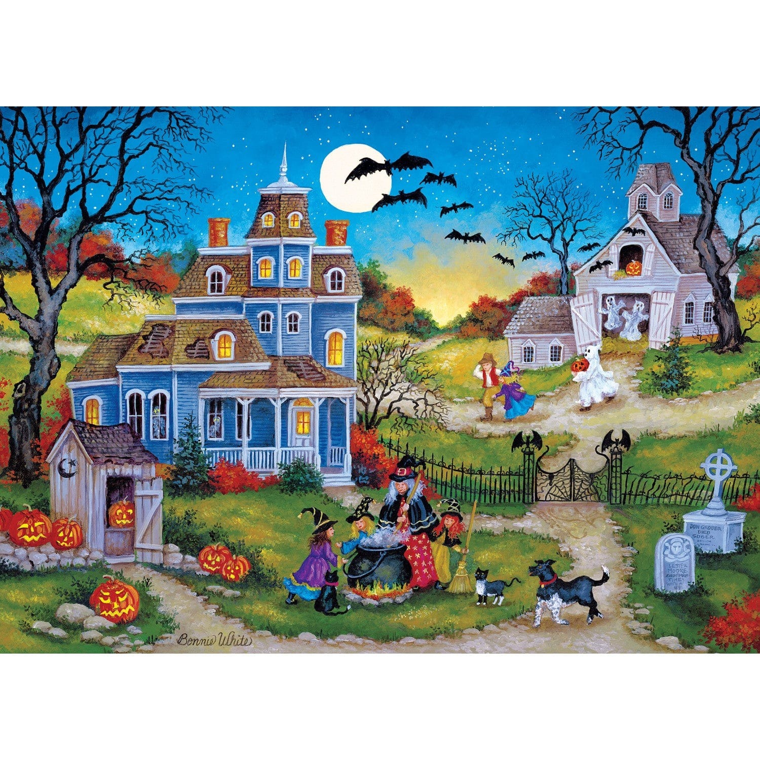 Master Pieces Halloween - Drei kleine Hexen - Glow in the Dark 1000 Teile Puzzle Master-Pieces-71823 Master Pieces Halloween - Drei kleine Hexen - Glow in the Dark 1000 Teile Puzzle Master-Pieces-71823 von Master Pieces