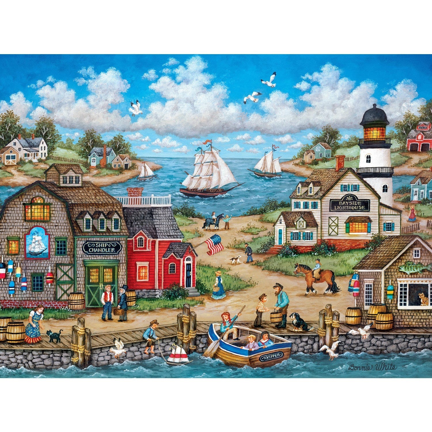Master Pieces Heartland Collection - Am Hafen ist was los 500 Teile Puzzle Master-Pieces-32249 Master Pieces Heartland Collection - Am Hafen ist was los 500 Teile Puzzle Master-Pieces-32249 von Master Pieces