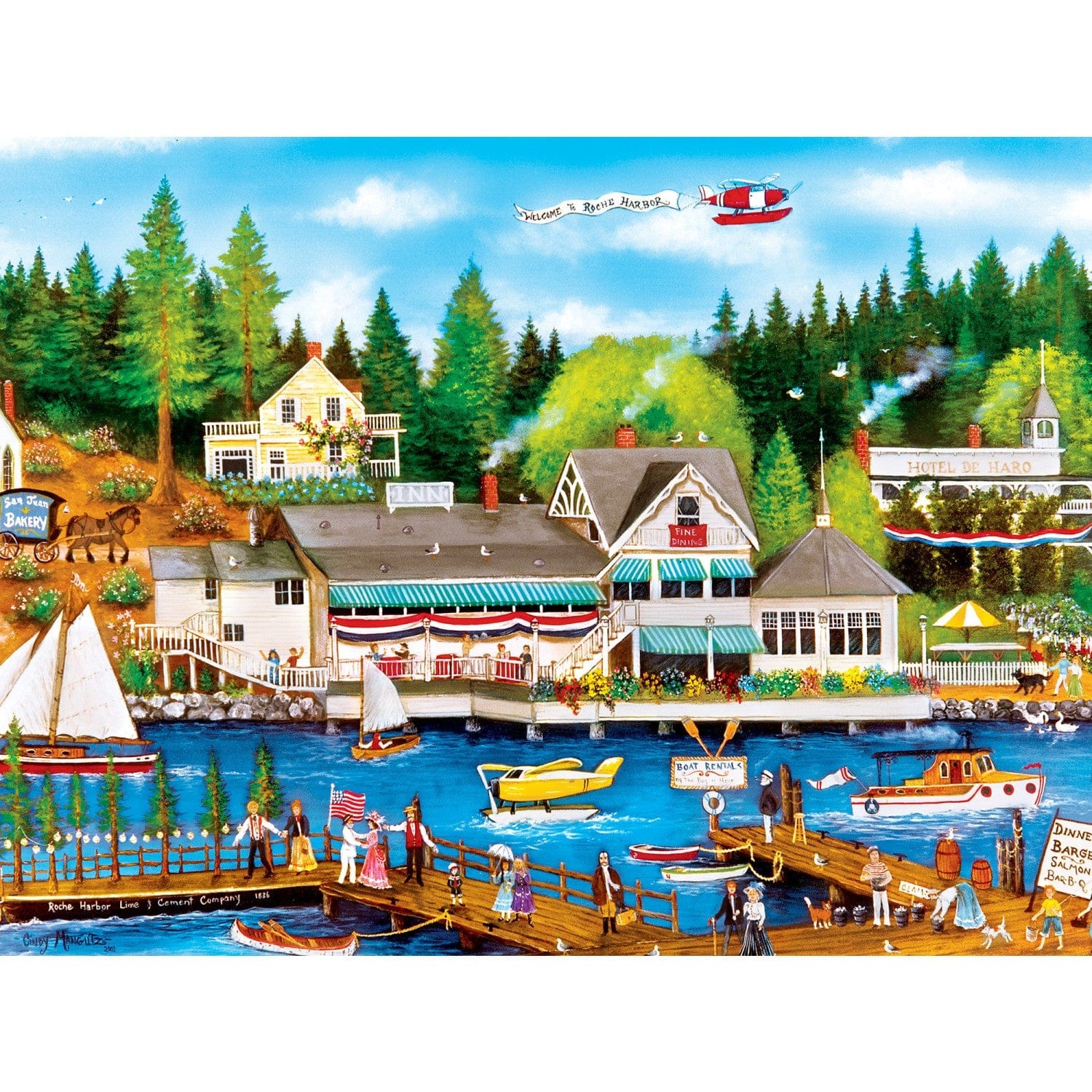 Master Pieces Homegrown - Roche Harbor 750 Teile Puzzle Master-Pieces-31986 Master Pieces Homegrown - Roche Harbor 750 Teile Puzzle Master-Pieces-31986 von Master Pieces
