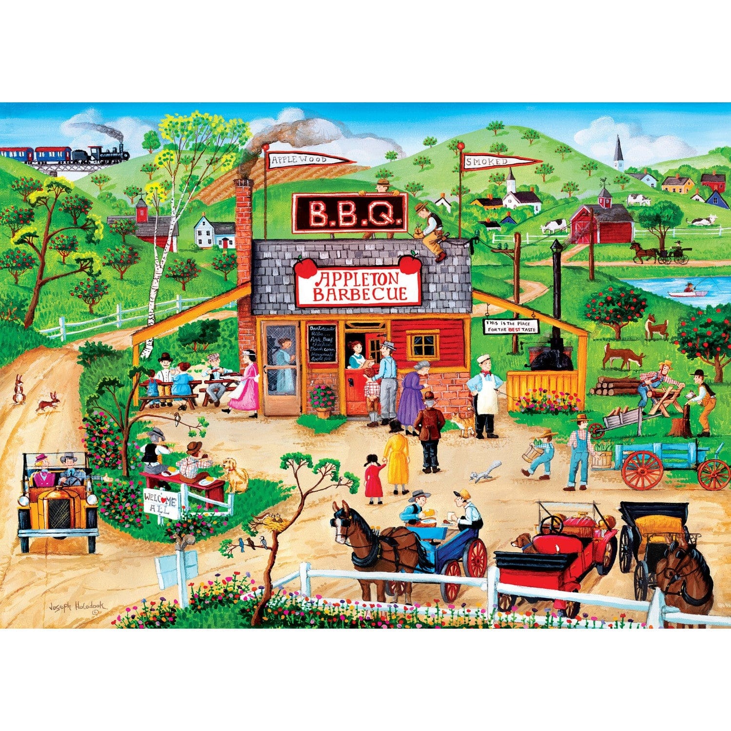 Master Pieces Hometown Gallery - Appleton BBQ 1000 Teile Puzzle Master-Pieces-72275 Master Pieces Hometown Gallery - Appleton BBQ 1000 Teile Puzzle Master-Pieces-72275 von Master Pieces