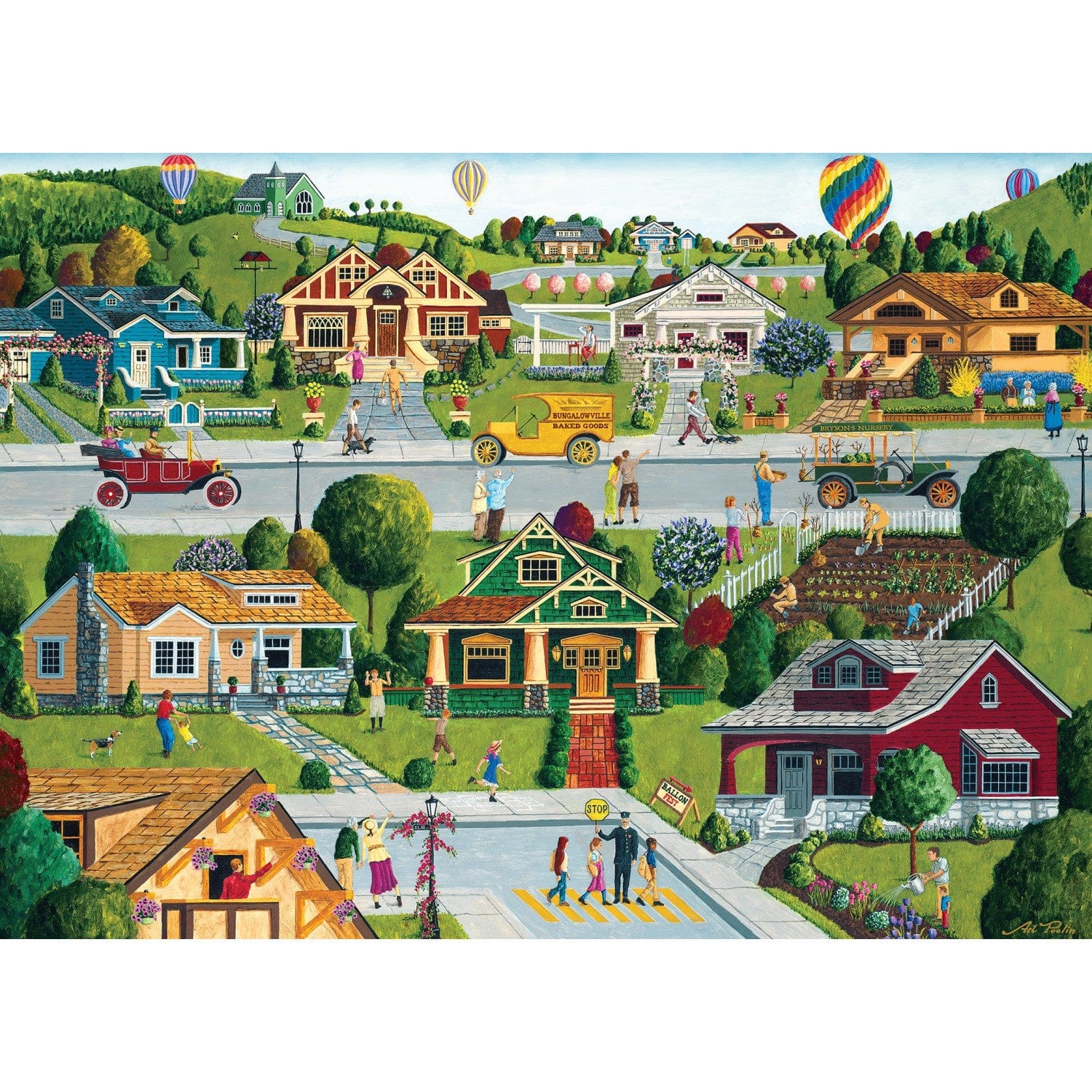 Master Pieces Hometown Gallery - Bungalowville 1000 Teile Puzzle Master-Pieces-71824 Master Pieces Hometown Gallery - Bungalowville 1000 Teile Puzzle Master-Pieces-71824 von Master Pieces