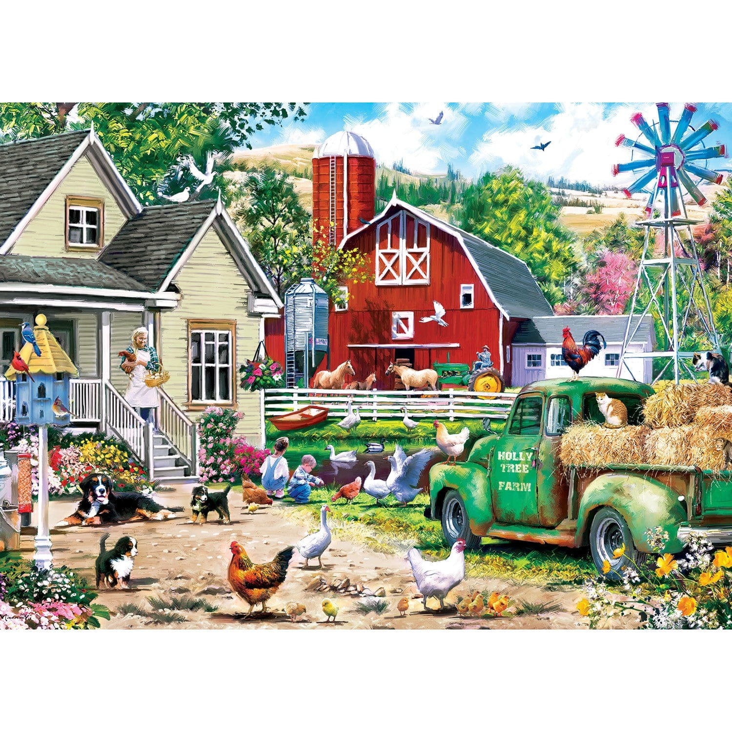 Master Pieces MasterPiece Gallery - Holly Tree Farm 1000 Teile Puzzle Master-Pieces-82136 Master Pieces MasterPiece Gallery - Holly Tree Farm 1000 Teile Puzzle Master-Pieces-82136 von Master Pieces