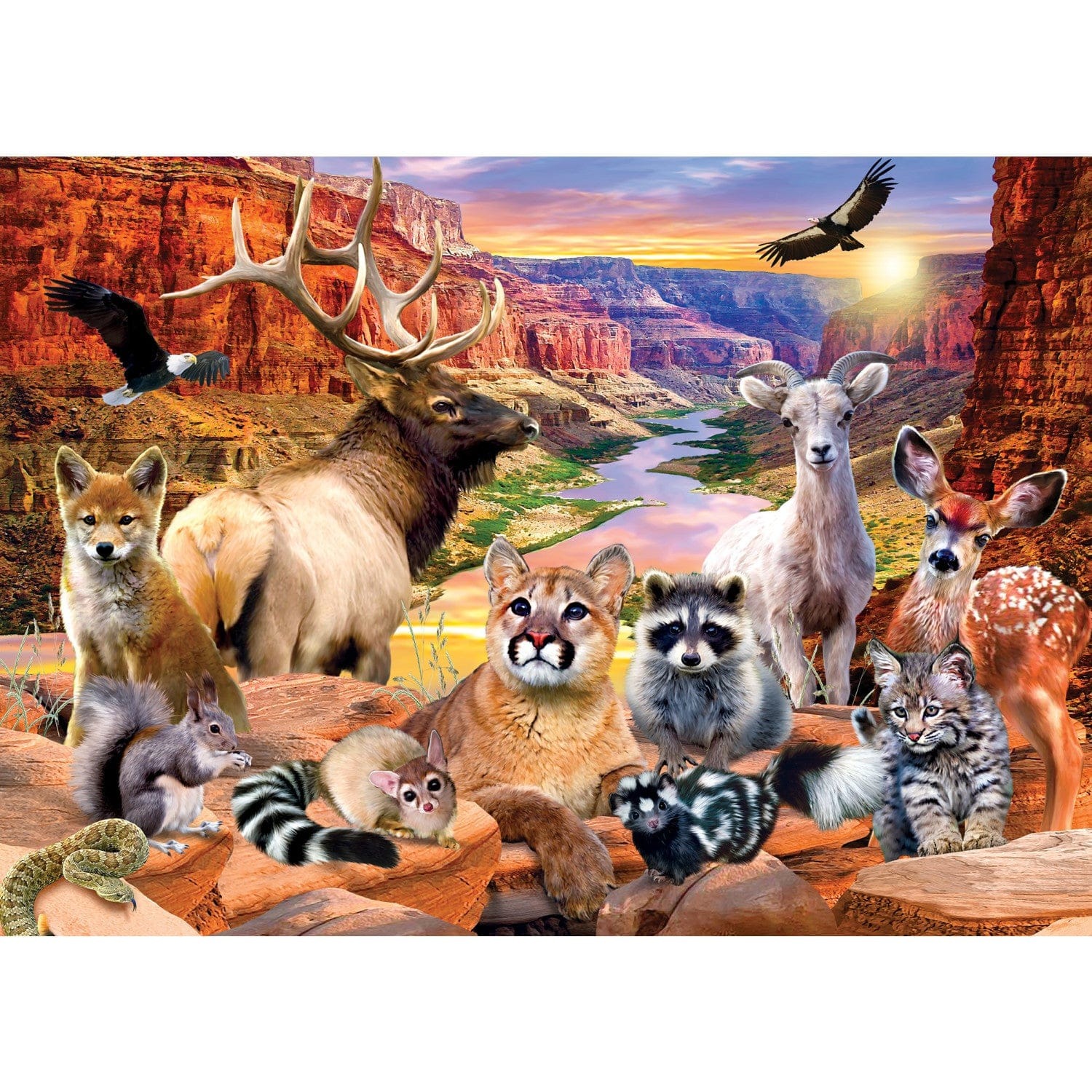 Master Pieces Nationalparks - Grand Canyon 500 Teile Puzzle Master-Pieces-82214 Master Pieces Nationalparks - Grand Canyon 500 Teile Puzzle Master-Pieces-82214 von Master Pieces