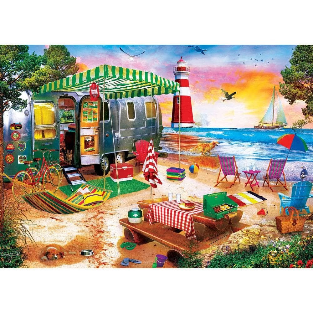 Master Pieces Paradise Beach - Camping an der Küste 500 Teile Puzzle Master-Pieces-32119 Master Pieces Paradise Beach - Camping an der Küste 500 Teile Puzzle Master-Pieces-32119 von Master Pieces