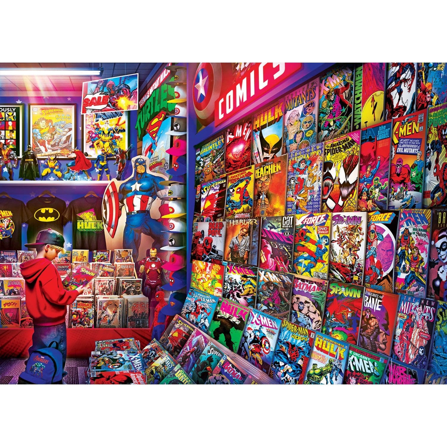 Master Pieces Popkultur - Comic-Nostalgie 1000 Teile Puzzle Master-Pieces-72534 Master Pieces Popkultur - Comic-Nostalgie 1000 Teile Puzzle Master-Pieces-72534 von Master Pieces