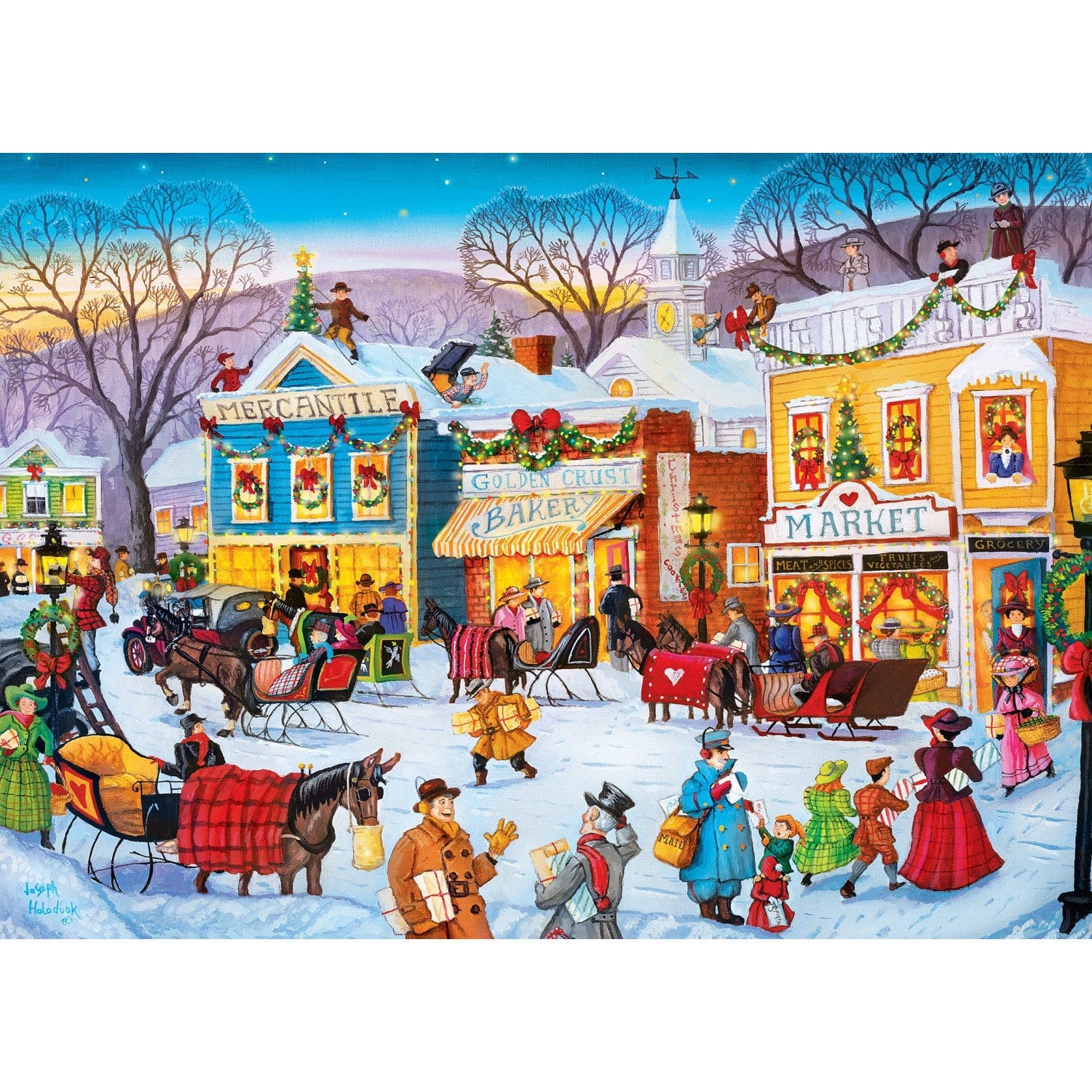 Master Pieces Season's Greetings - Weihnachtseinkäufe 1000 Teile Puzzle Master-Pieces-72314 Master Pieces Season's Greetings - Weihnachtseinkäufe 1000 Teile Puzzle Master-Pieces-72314 von Master Pieces