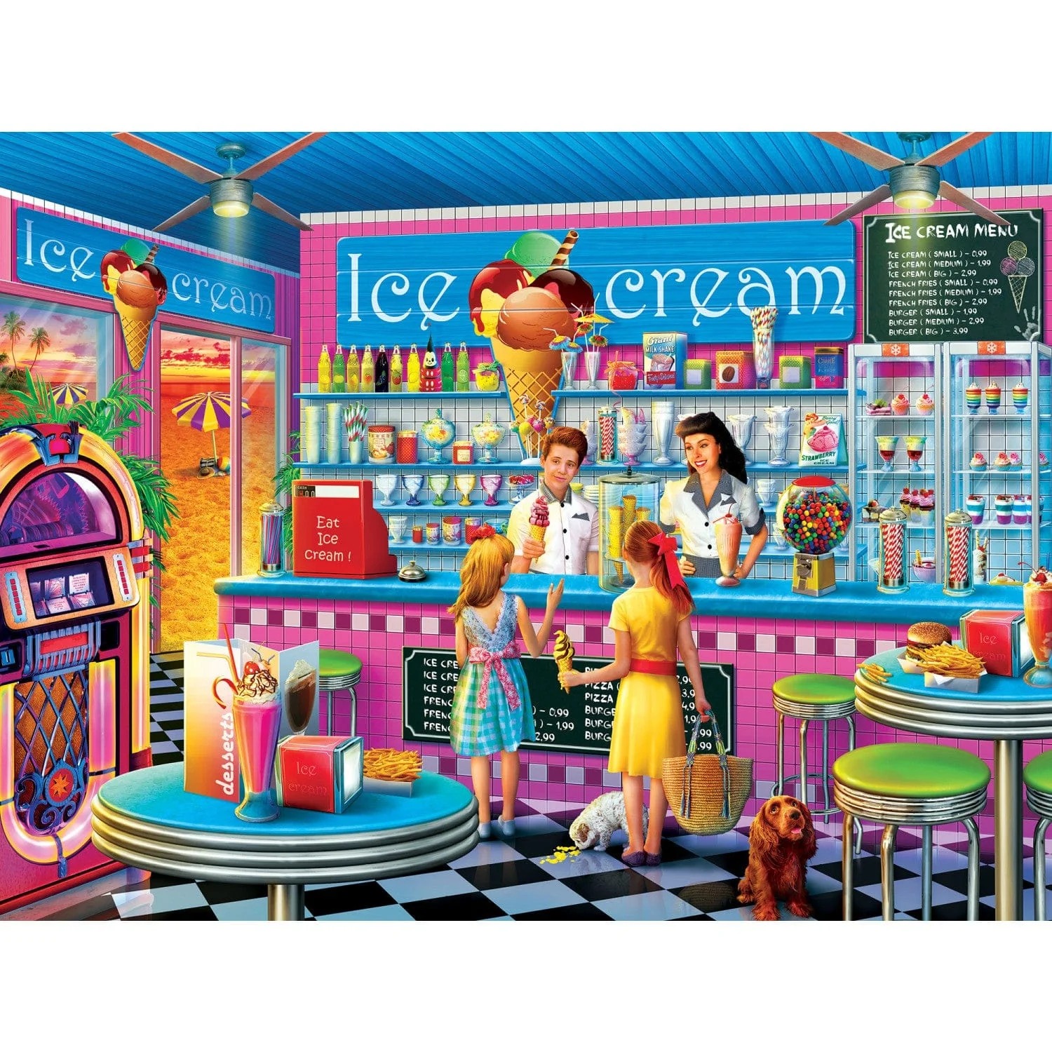 Master Pieces Shopkeepers - Annas Eisdiele 750 Teile Puzzle Master-Pieces-32011 Master Pieces Shopkeepers - Annas Eisdiele 750 Teile Puzzle Master-Pieces-32011 von Master Pieces
