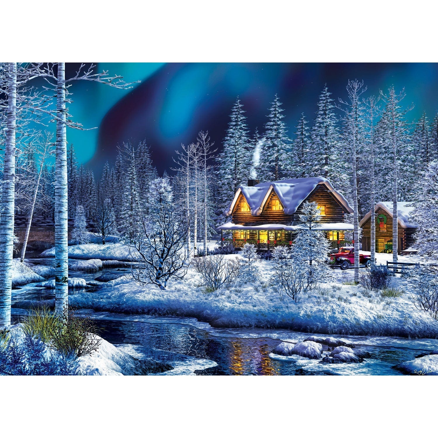 Master Pieces Sparkle & Shine - Nordlichter - Glitzer Puzzle 500 Teile Puzzle Master-Pieces-31856 Master Pieces Sparkle & Shine - Nordlichter - Glitzer Puzzle 500 Teile Puzzle Master-Pieces-31856 von Master Pieces