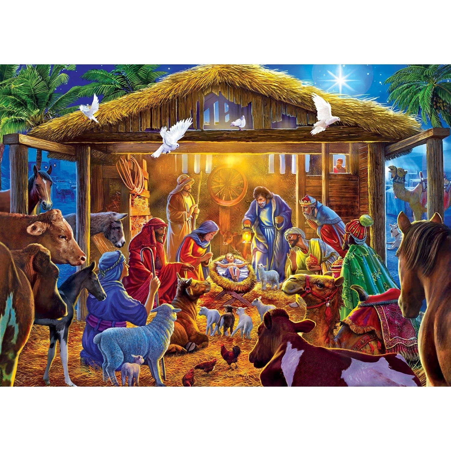 Master Pieces Sparkle & Shine - Stern von Bethlehem - Glitzer Puzzle 500 Teile Puzzle Master-Pieces-32164 Master Pieces Sparkle & Shine - Stern von Bethlehem - Glitzer Puzzle 500 Teile Puzzle Master-Pieces-32164 von Master Pieces