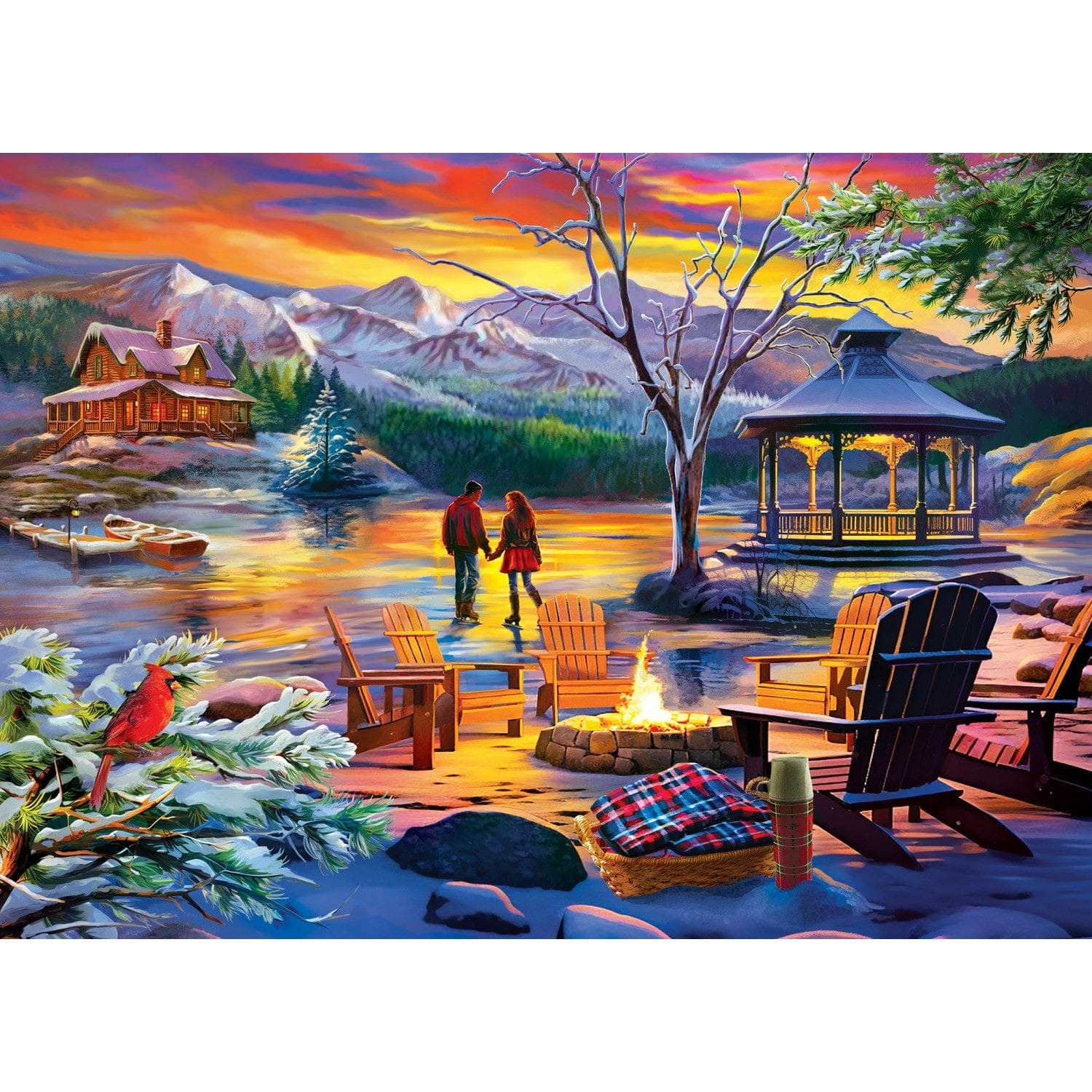 Master Pieces Time Away - Eisige Harmonie 1000 Teile Puzzle Master-Pieces-72436 Master Pieces Time Away - Eisige Harmonie 1000 Teile Puzzle Master-Pieces-72436 von Master Pieces