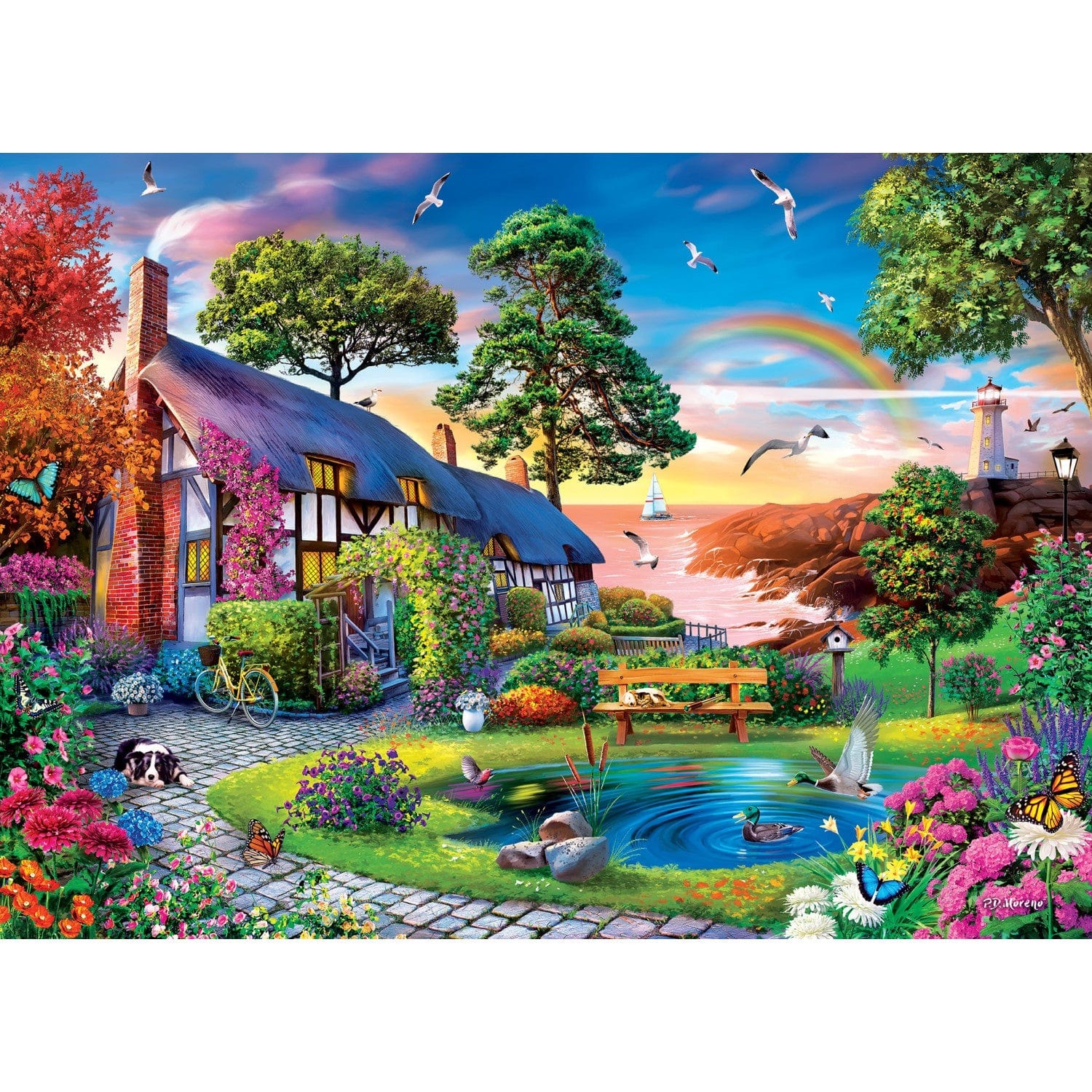 Master Pieces Tranquility - Regenbogen 1000 Teile Puzzle Master-Pieces-72104 Master Pieces Tranquility - Regenbogen 1000 Teile Puzzle Master-Pieces-72104 von Master Pieces