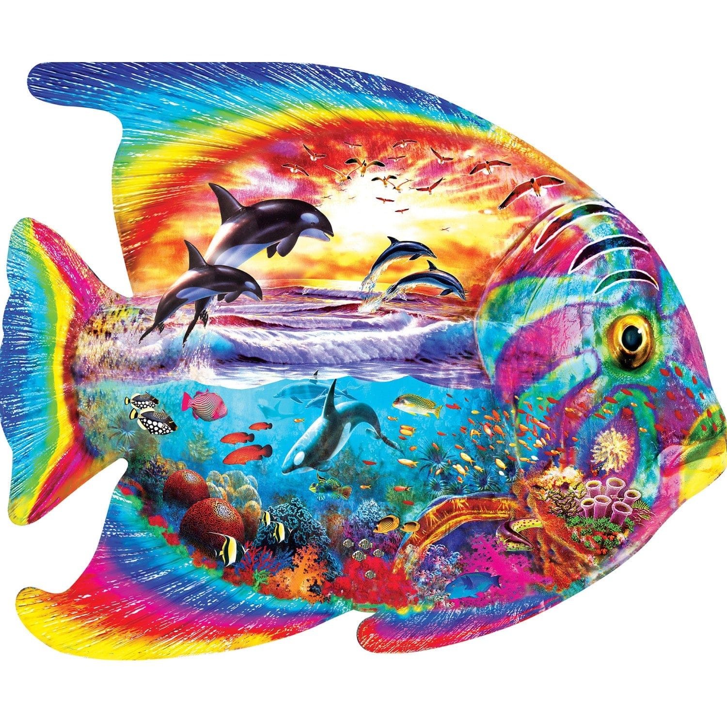 Master Pieces Tropische Menagerie - Formpuzzle 1000 Teile Puzzle Master-Pieces-71960 Master Pieces Tropische Menagerie - Formpuzzle 1000 Teile Puzzle Master-Pieces-71960 von Master Pieces