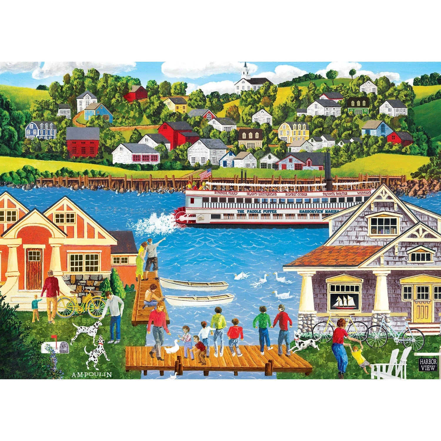 Master Pieces XXL Teile - Americana - Süße Sommererinnerungen - EZ Grip 500 Teile Puzzle Master-Pieces-32548 Master Pieces XXL Teile - Americana - Süße Sommererinnerungen - EZ Grip 500 Teile Puzzle Master-Pieces-32548 von Master Pieces
