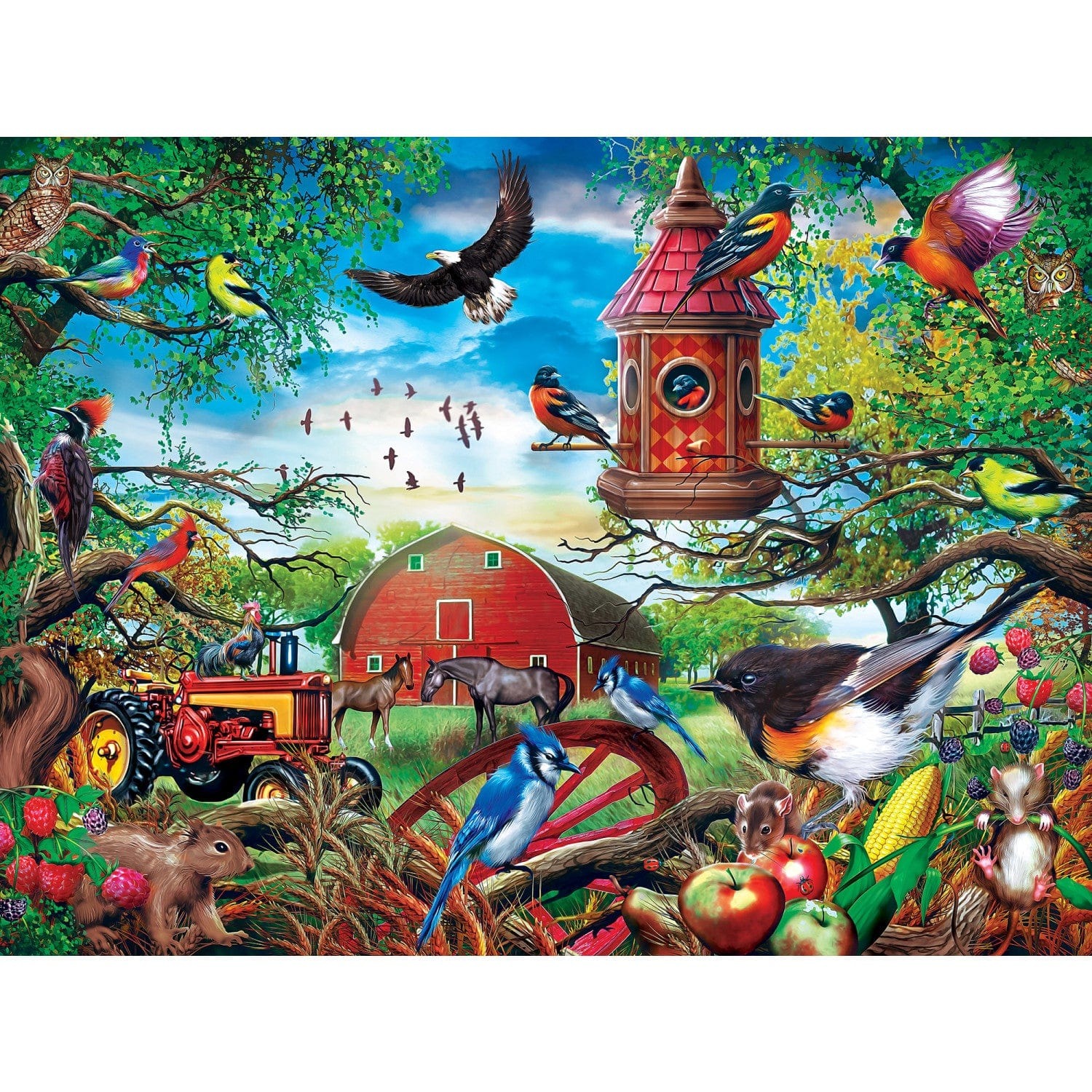 Master Pieces XXL Teile - Green Acres - Farmland Frolic - EZ Grip 300 Teile Puzzle Master-Pieces-31916 Master Pieces XXL Teile - Green Acres - Farmland Frolic - EZ Grip 300 Teile Puzzle Master-Pieces-31916 von Master Pieces