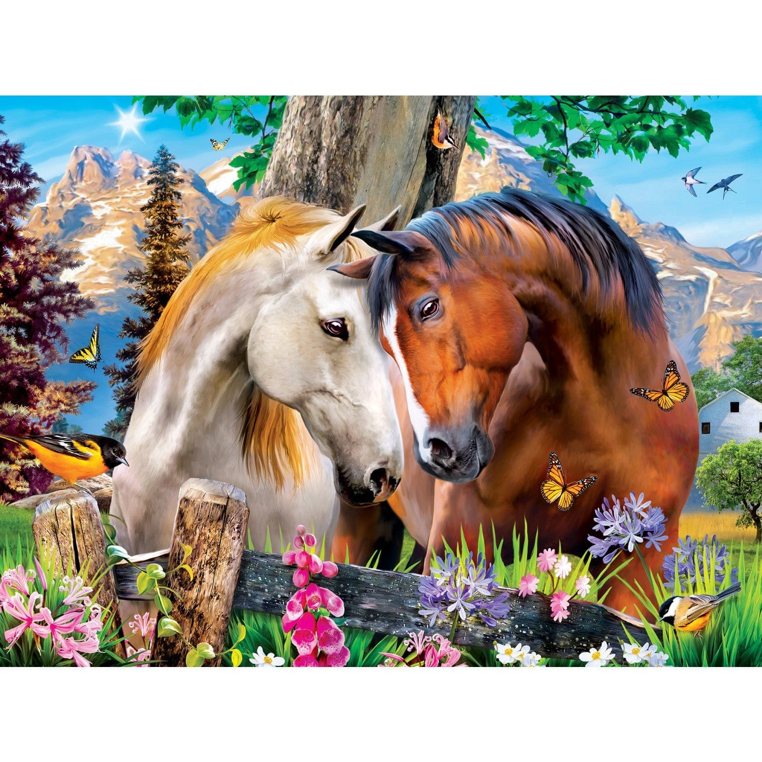 Master Pieces XXL Teile - Green Acres - Mountain Meadow Farm - EZ Grip 300 Teile Puzzle Master-Pieces-32284 Master Pieces XXL Teile - Green Acres - Mountain Meadow Farm - EZ Grip 300 Teile Puzzle Master-Pieces-32284 von Master Pieces