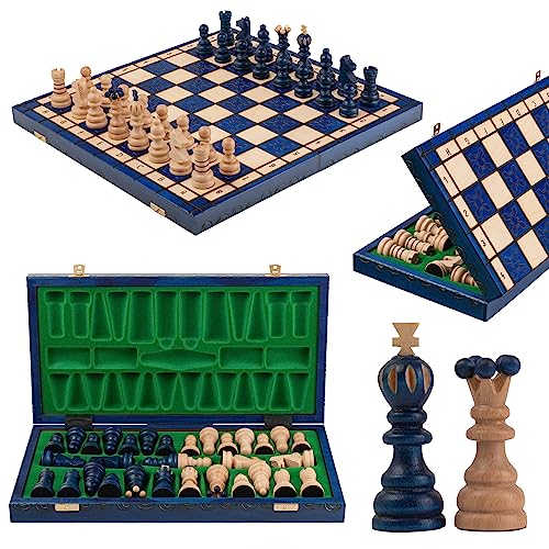 Classic Line, Schach, mit extra großen Spielfiguren, 22,79 €