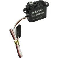 Master Mini-Servo S706 MG Analog-Servo Getriebe-Material: Titanium Stecksystem: Uni (Graupner / JR / Futaba) von Master Modellbau