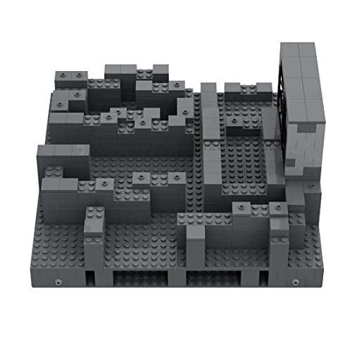 MasterBrickPlay Architektur Bausteine Bausatz, 394 Teile Modular Haus Bausteine Modell, MOC-130959 D2 Modular Building Klemmbausteine Haus Bauset Spielzeug für Erwachsene von MasterBrickPlay