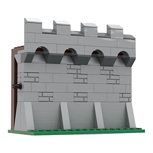 MasterBrickPlay Modular Haus Bausteine Modell, 115 Klemmbausteine Architektur Modellbausatz, MOC-77852 Modular Buildings Bausatz Konstruktionsspielzeug für Erwachsene von MasterBrickPlay