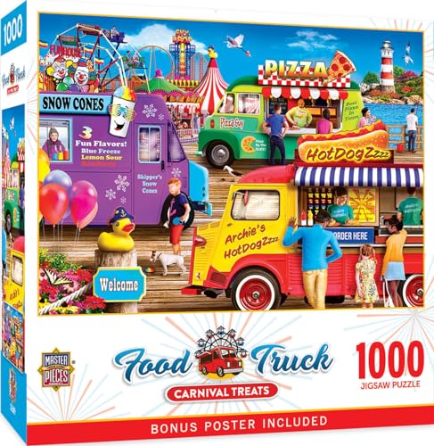 Food Truck - Carnival Treats 1000 Teile Puzzle von MasterPieces