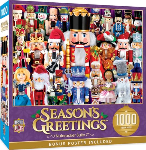 MasterPieces 1000-teiliges Weihnachtspuzzle – Nussknacker-Suite – 48,9 x 67,9 cm MasterPieces 1000-teiliges Weihnachtspuzzle – Nussknacker-Suite – 48,9 x 67,9 cm von MasterPieces