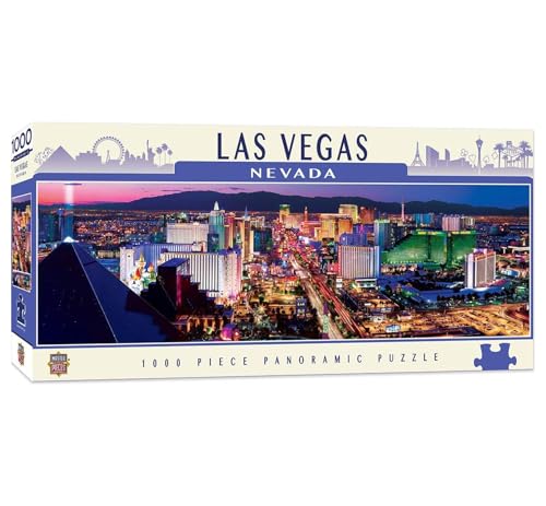 MasterPieces Cityscape Panoramics 1000 Puzzles Collection - Las Vegas 1000 Teile Puzzle von MasterPieces