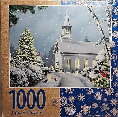 MasterPieces Puzzle mit 1000 Teilen, Heiligabend, 48,9 x 67,9 cm von MasterPieces