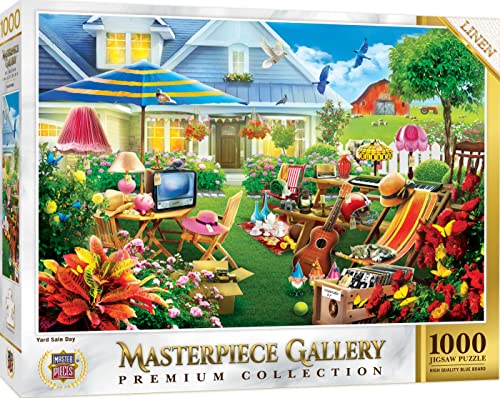 MasterPieces Puzzle mit 1000 Teilen für Erwachsene, Familie oder Kinder – Yardsale Day – 68,9 x 48,9 cm von MasterPieces