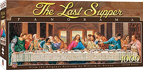 Masterpieces 71372 The Last Supper Panorama Jigsaw Puzzle, 1000-Piece von MasterPieces