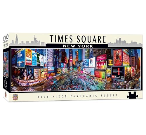 Masterpieces American Ausblicke Panorama Times Square Puzzle (1000 Stück) von MasterPieces