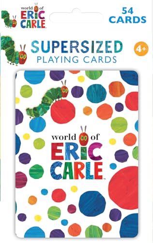 Masterpieces World of Eric Carle Jumbo Reise-Spielkarten für Kinder von MasterPieces