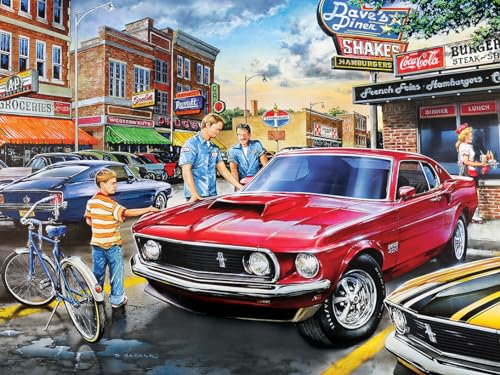 Wheels Dave's Diner 750 Stück Puzzle von Masterpiece Records