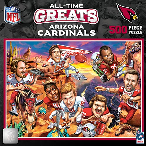 Masterpieces Arizona Cardinals All-Time Greats 500 Stück von MasterPieces