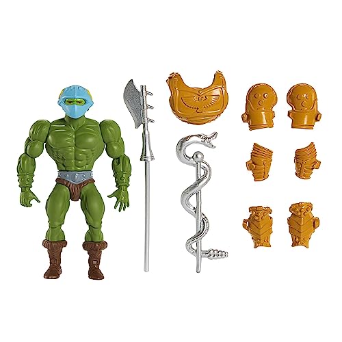 MASTERS OF THE UNIVERSE Actionfiguren - Sammlung mit He-Man und Skeletor, 14cm, 16 Gelenke, Retro-Verpackung, Mini-Comic-Heft, für Sammler und Kinder ab 6 Jahren, HKM77 von Masters of the Universe