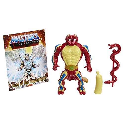 MASTERS OF THE UNIVERSE ORIGINS Rattlor Actionfigur - 16 bewegliche Gelenke, Retro-Design, inklusive Mini-Comic-Heft, für Fans ab 6 Jahren und erwachsene Sammler, HKM67 MASTERS OF THE UNIVERSE ORIGINS Rattlor Actionfigur - 16 bewegliche Gelenke, Retro-Design, inklusive Mini-Comic-Heft, für Fans ab 6 Jahren und erwachsene Sammler, HKM67 von Masters of the Universe