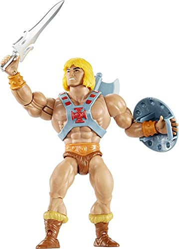 Masters of the Universe GNN85 - Origins Actionfigur (14 cm) He-Man, Actionfigur zum Spielen und Sammeln von Masters of the Universe