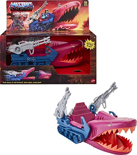 Masters of the Universe GXP43 - Land Shark Fahrzeug zum Spielen und Sammeln für MOTU Fans, für erwachsene Sammler und Kinder ab 6 Jahren von Masters of the Universe