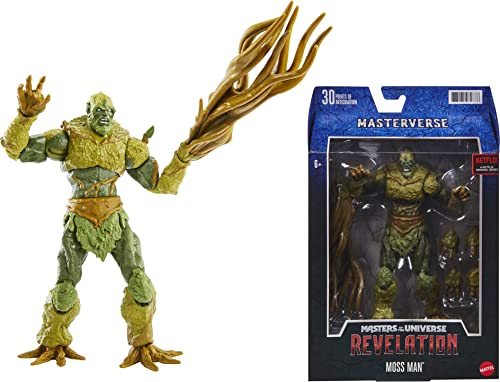 Masters of the Universe GYV11 - Masterverse Moss Man ca. 18 cm große Actionfigure für alle MOTU Sammler, Spielzeug ab 6 Jahren von Masters of the Universe